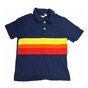 GAP Kids Boys Striped Polo Shirt Size Small